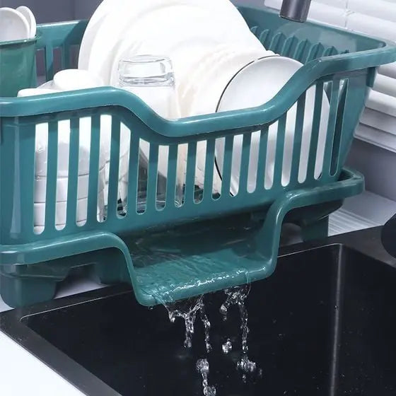 BowLift | Double-layer drying rack for dishes and cutlery – Space-saving solution