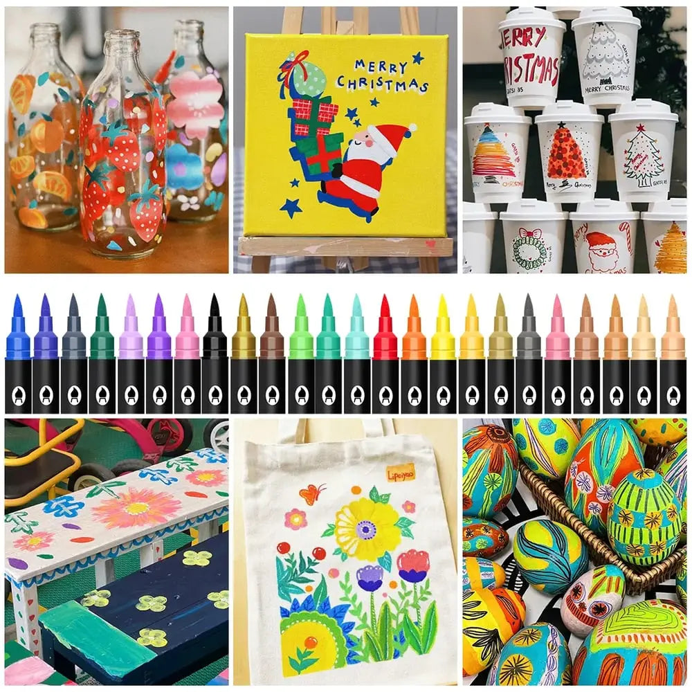 BowLift | Double-sided acrylic marker – For creative projects & gifts