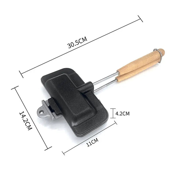 BowLift | Double-sided Sandwich Pan – Non-stick & compact made of aluminum cast