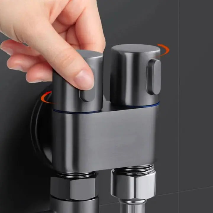 BowLift | Double control valve with high-pressure handheld shower set