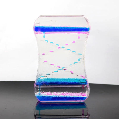 BowLift | Floating Liquid Hourglass
