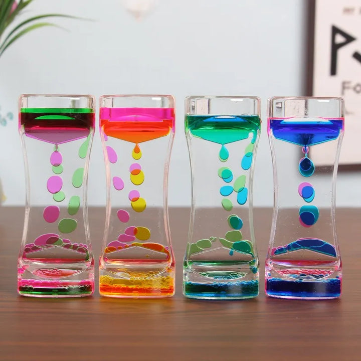 BowLift | Floating Liquid Hourglass