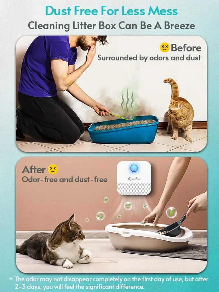 BowLift | CatFresh Air – Odor eliminator with motion sensor for cat litter boxes