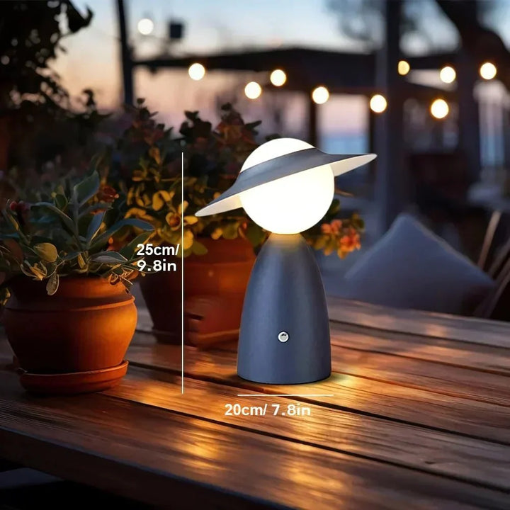 BowLift | LumeVibe - USB LED Lamp - Modern design - Touch dimmer - Desk and bedroom