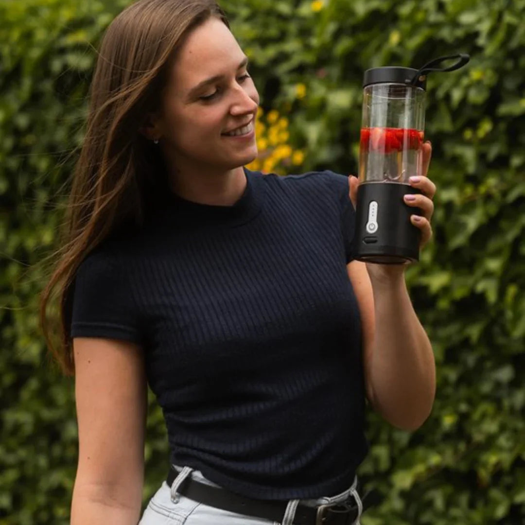 BowLift | Portable Smoothie Maker with 6 Powerful Blades – Compact Blender for On-the-Go