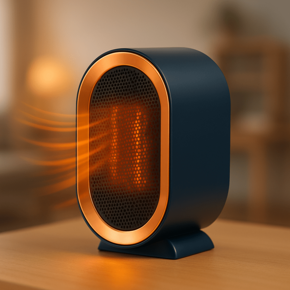 BowLift | HeatMate portable ceramic heater – energy-efficient space heating with silent operation
