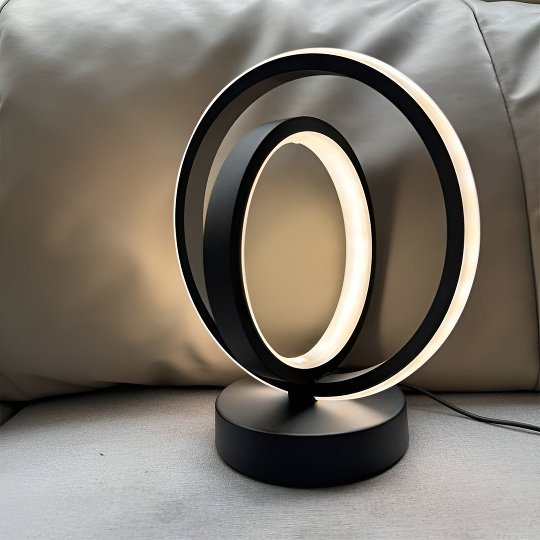 BowLift | Modern Dimmable Table Lamp - Stylish Metal Design with USB