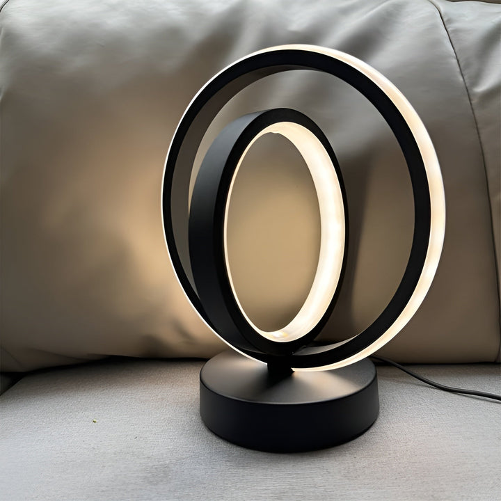 BowLift | Modern Dimmable Table Lamp - Stylish Metal Design with USB