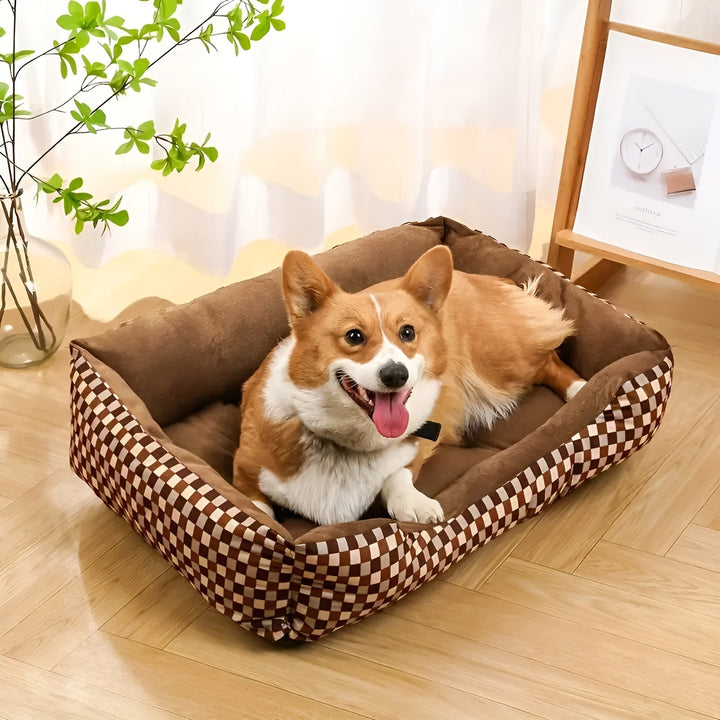 Luxury Orthopedic Plush Pet Bed - PlushNest | Bowlift