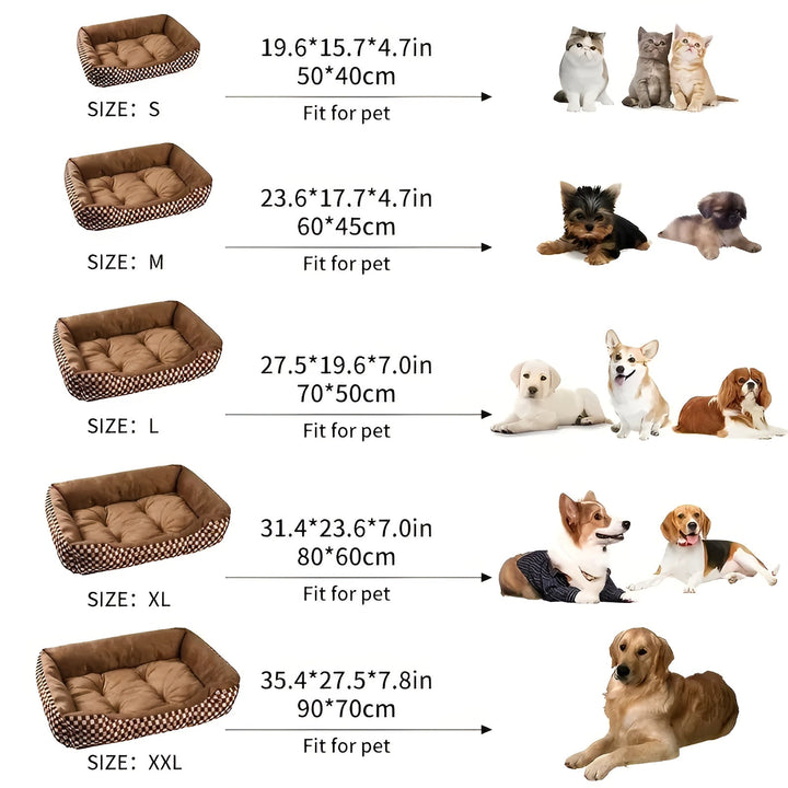 Luxury Orthopedic Plush Pet Bed - PlushNest | Bowlift