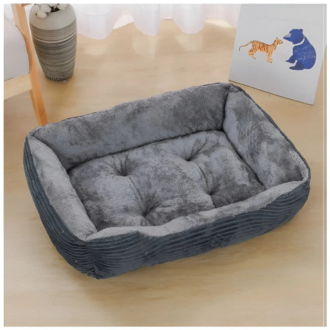 CozyRest Pet Bed – Orthopedic Plush Comfort Bowlift