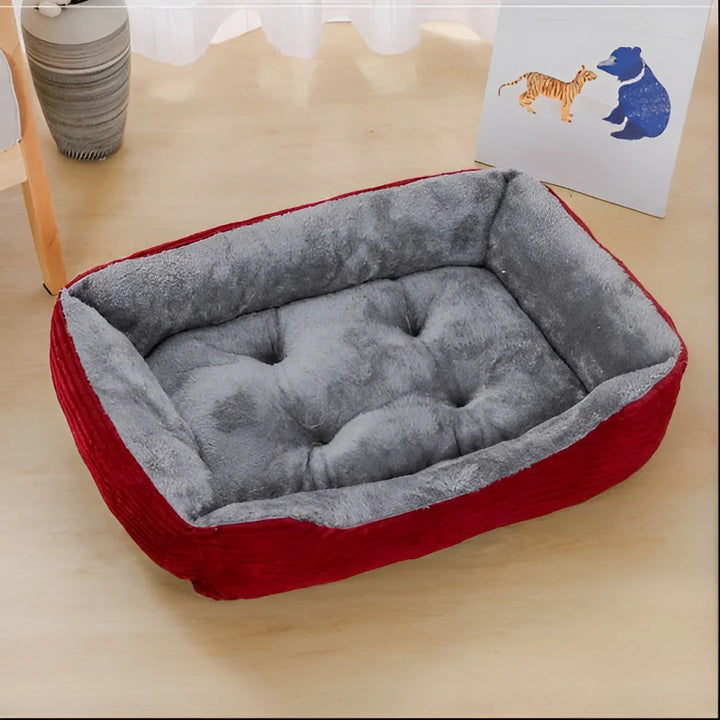 CozyRest Pet Bed – Orthopedic Plush Comfort Bowlift