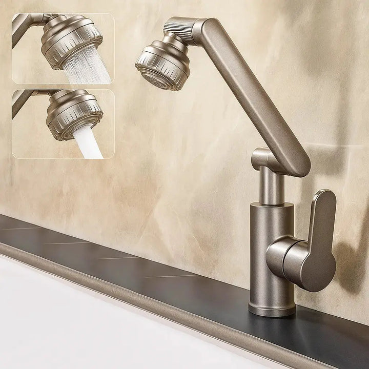 BowLift | Redatable 1080° Faucet – Robot Arm Design & 2 Spray Types