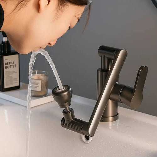 BowLift | Redatable 1080° Faucet – Robot Arm Design & 2 Spray Types
