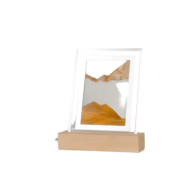 Hypnotic Sand Art Lamp with Soothing LED Light Bowlift