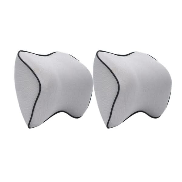 BowLift | 2-piece Set Memory Foam Neck Pillows for Maximum Driving Comfort