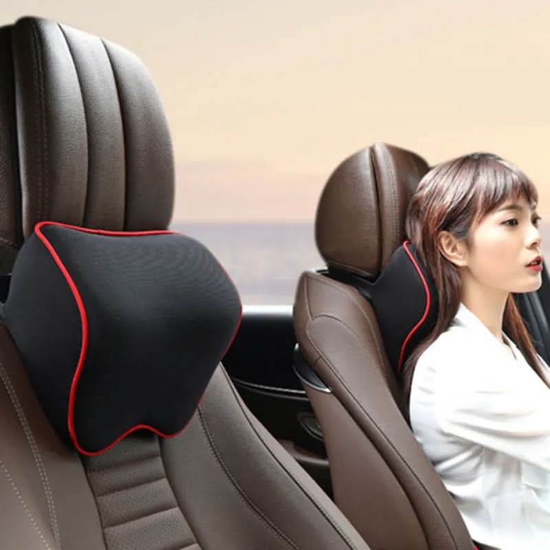 BowLift | 2-piece Set Memory Foam Neck Pillows for Ergonomic & Comfortable Driving