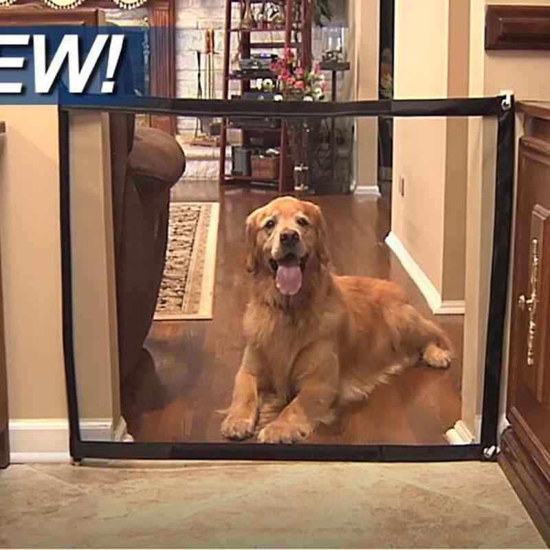 BowLift | Indoor Dog Fence The Magic Mesh Retractable Indoor Dog Gate