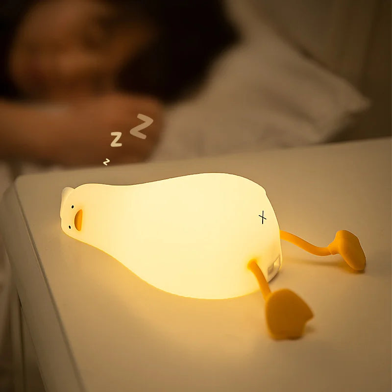 BowLift | QuackyGlow LED Duck Mood Light | Funny Night Lamp | LED Decoration for Home & Children's Room