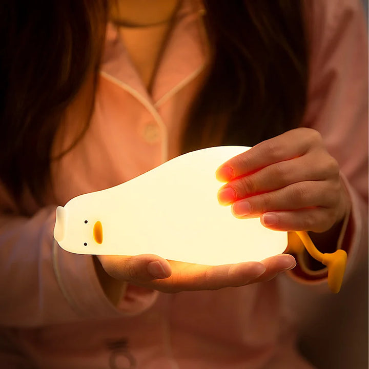 BowLift | QuackyGlow LED Duck Mood Light | Funny Night Lamp | LED Decoration for Home & Children's Room