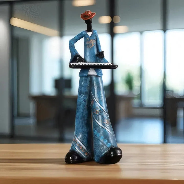 BowLift | Wall Art Resin Jazz Musician Sculpture