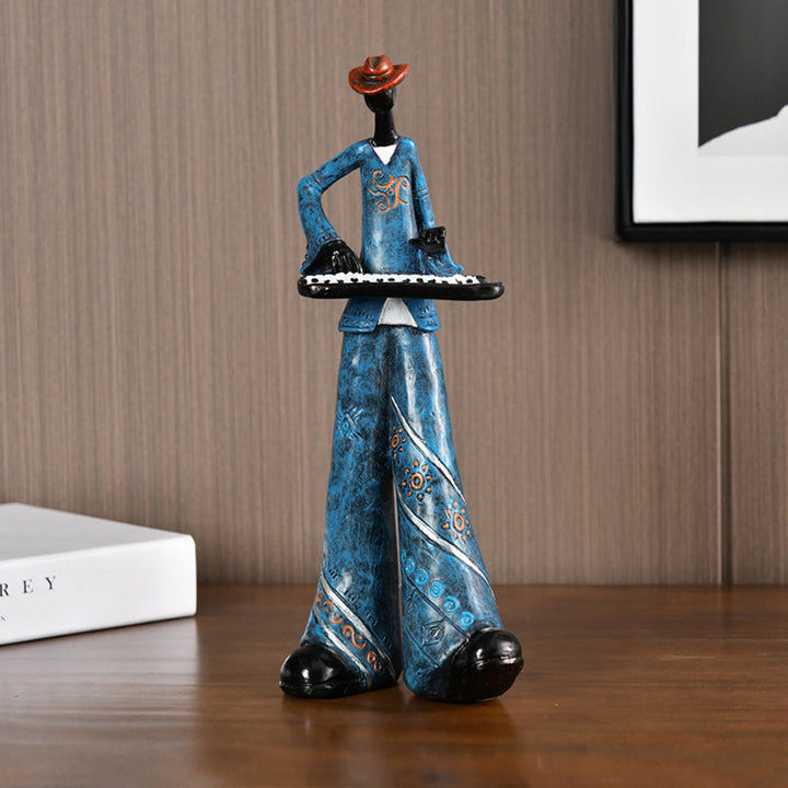 BowLift | Wall Art Resin Jazz Musician Sculpture