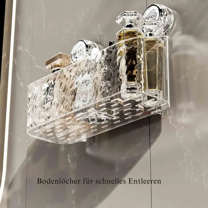 BowLift | Shower shelf with glacier design – Stylish organization in the bathroom