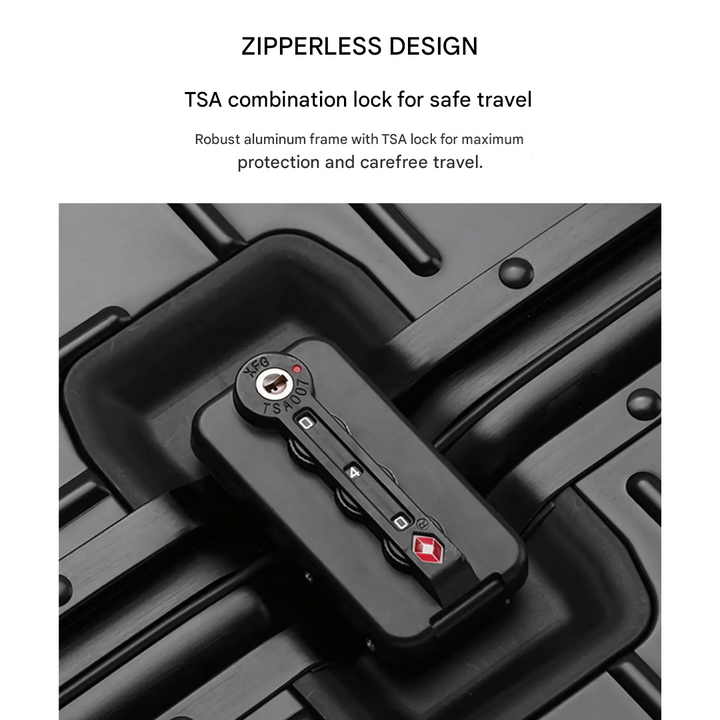 BowLift | Premium Aluminium Suitcase – Emperor