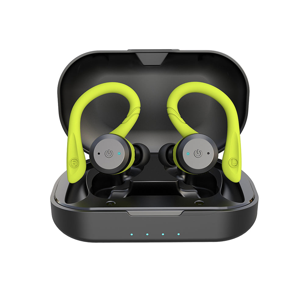 BowLift | Vega Waterproof Wireless Sport Earbuds – 20 Hours Playtime | Bluetooth 5.0, IPX7 for Swimming & Fitness
