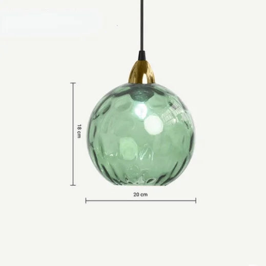 BowLift | HelderBol - Glass ball pendant lamp