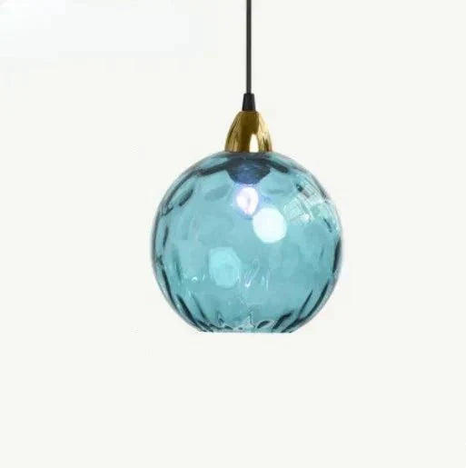 BowLift | Glasora Pendant Light - Transparent Glass Ball with LED Lighting