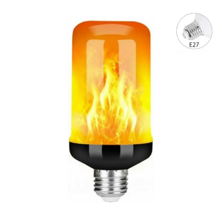 BowLift | FlameGlow LED Lamp – Flickering Flame Effect for a Warm and Cozy Atmosphere