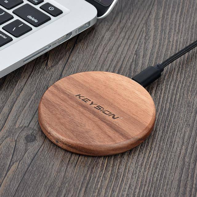 BowLift | Qi Fast Charger with Natural Bamboo Design