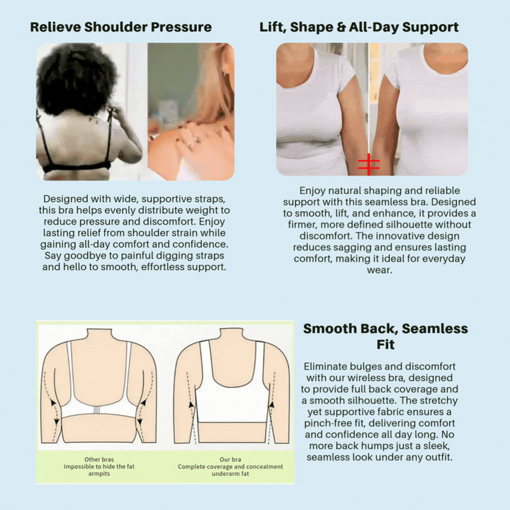 BowLift | SERENITYFIT – Wireless Bra for All-Day Comfort and Natural Support