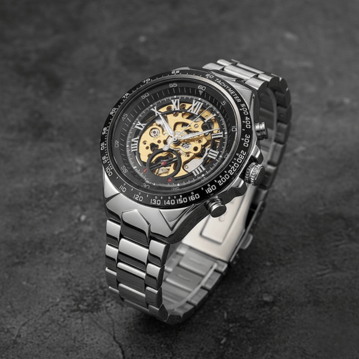 BowLift | Luxurious Mechanical Watch with Golden Shine