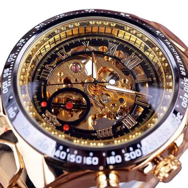 BowLift | Luxurious Mechanical Watch with Golden Shine