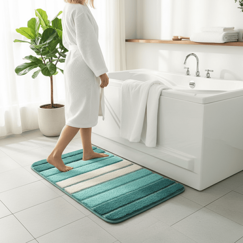 BowLift | Ultra-soft Bath Mat made of eco-friendly microfiber