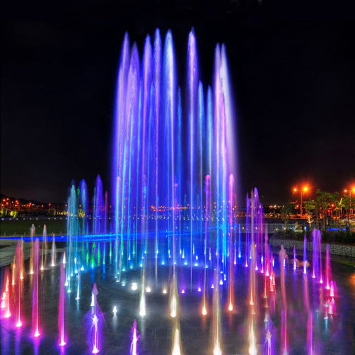BowLift | 6W Landscape Color Changing Ring LED Aluminum Alloy Underwater Fountain Light (Color Changing)