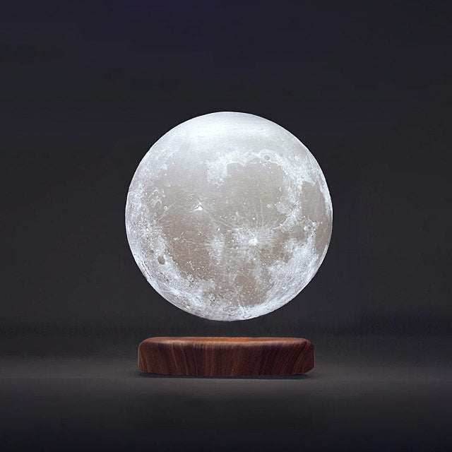 BowLift | Floating Magnetic Moon Lamp with 3D Print and LED Lighting