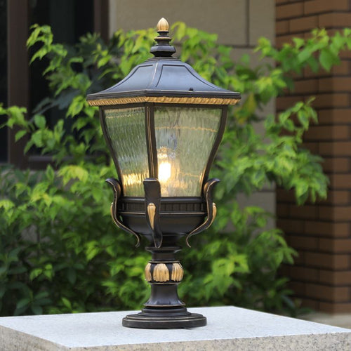 BowLift | LumaLux Solar Outdoor Lantern | Weatherproof | Solar Powered | Garden Lighting for Terrace and Entry Area