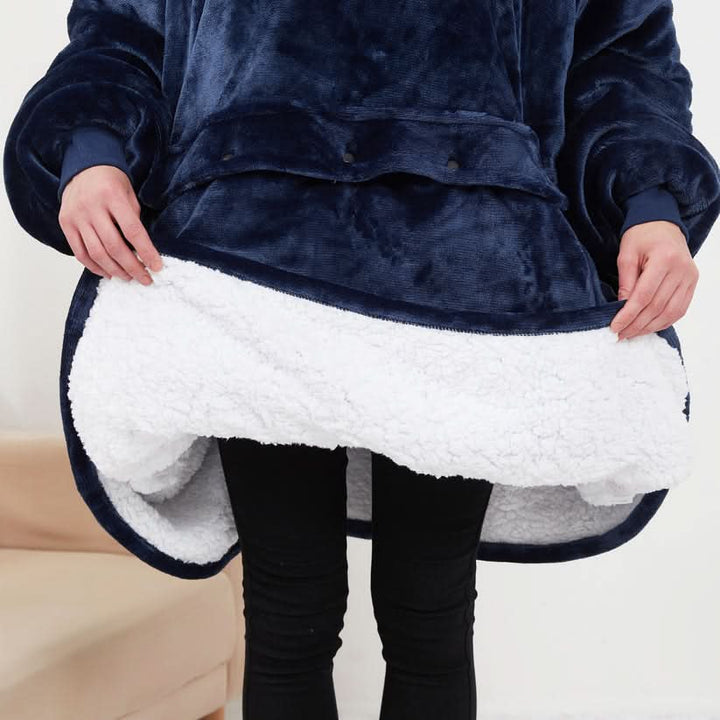 BowLift | USB heated blanket hoodie for intense warmth