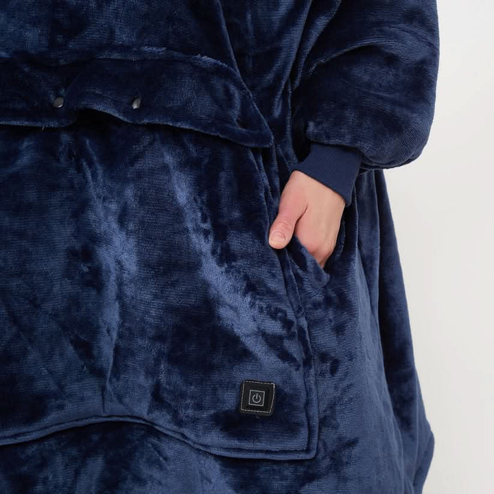 BowLift | USB heated blanket hoodie for intense warmth