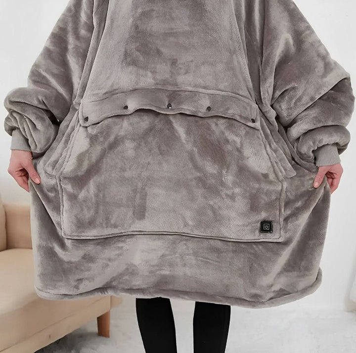 BowLift | USB heated blanket hoodie for intense warmth