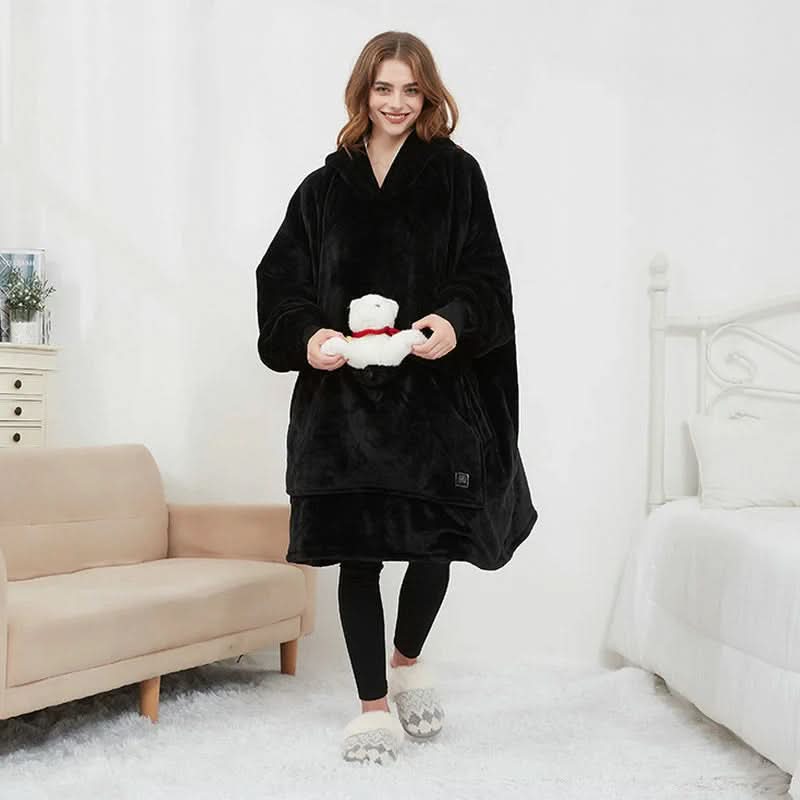 BowLift | USB heated blanket hoodie for intense warmth