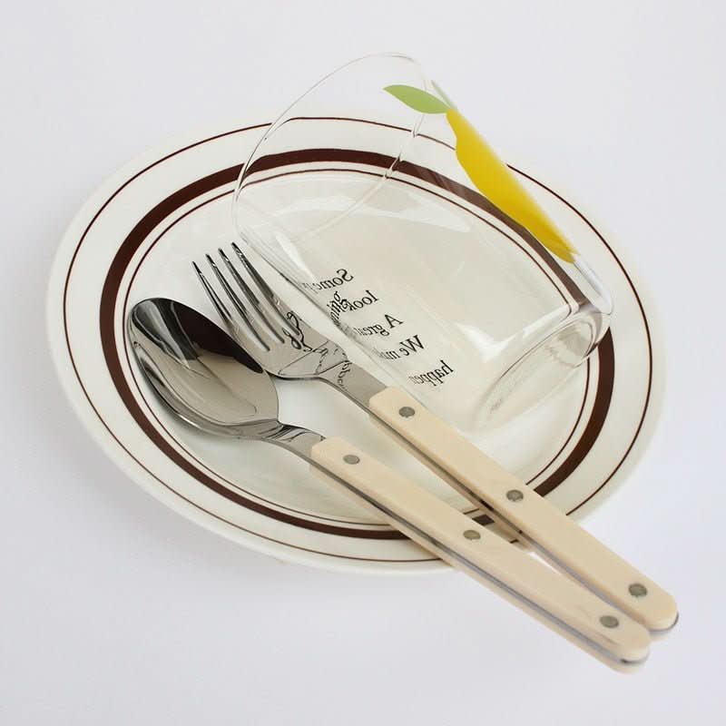 BowLift | 24-piece stainless steel cutlery set with engraving