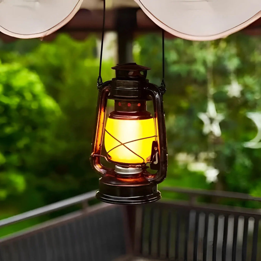 BowLift | Industrial LED Hanging Lamp - for Cozy Evenings & Outdoor Use