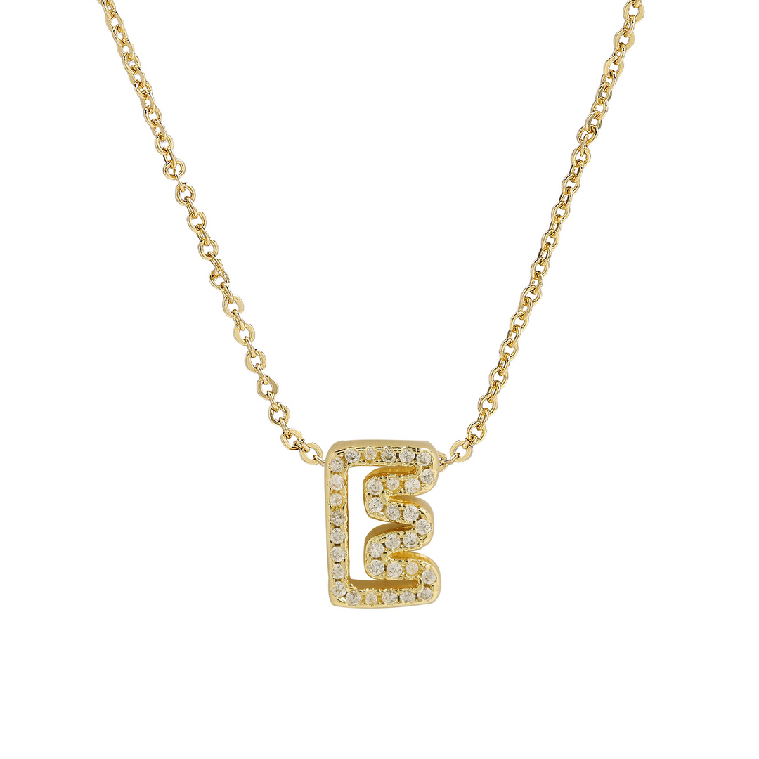 BowLift | Dazzling Diamond Initial Necklace