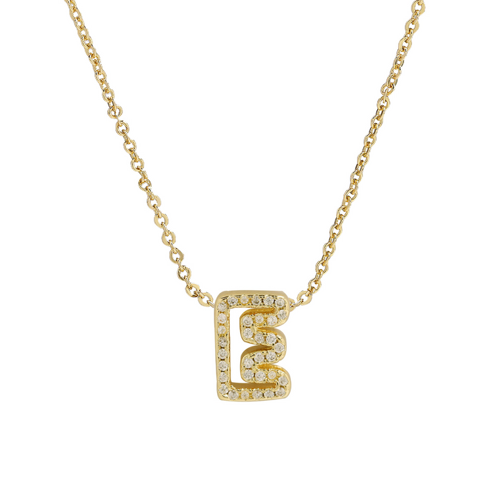BowLift | Dazzling Diamond Initial Necklace
