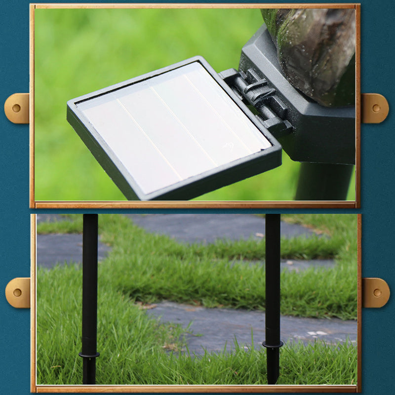 Garden Eagle Owl Parrot Statue LED Solar Light Outdoor Waterproof Lawn Lamp | Bowlift