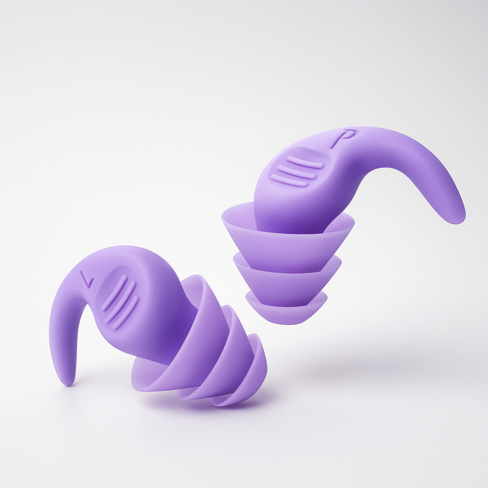 BowLift | Earplugs Noise Reduction Reusable Soft Silicone Sleeping